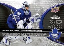 2008-09 McDonalds Upper Deck Goalie Checklist #5 Vesa Toskala