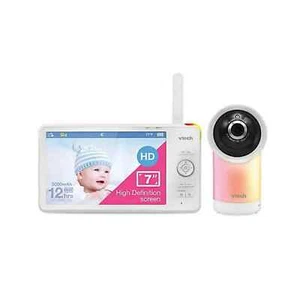 VTech RM7766HD: 1080p Smart WiFi Acceso Remoto Video Monitor de Bebé - Blanco - Imagen 1 de 1