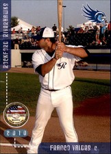 2010 Rockford Riverhawks Grandstand 20 Franco Valdes Miami Florida Baseball Card