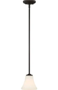One Light Mini Pendant In Mahogany Bronze By Nuvo Lighting From The Fawn Collect - Picture 1 of 1