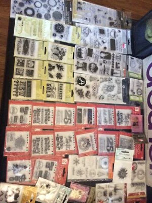 Lot of 36 PKGS~Clear Stamps~Lot New Sealed Packages - Image 1 of 4