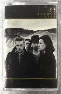 U2 “The Joshua Tree” CASSETTE Island Records 1987 Brian Eno Danial Lanois Bono - Picture 1 of 5