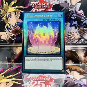 Yugioh Summoning Curse RA03-EN057 (Textured) PUR 1st Ed Near Mint - Picture 1 of 1