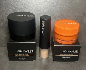 Jay Manuel Beauty Filter Finish Luxe Filter Loose Powder Medium Face Lift Primer - Picture 1 of 5