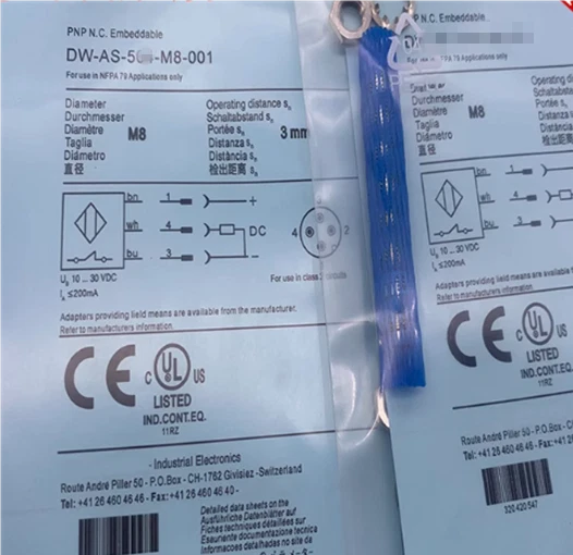 1 PIEZA NUEVO Se adapta al sensor de interruptor de proximidad DW-AS-523-M8-001 Foto 1 de 1