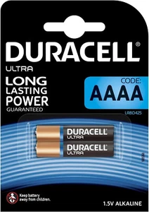 Pile Alcaline Ministilo AAAA 1.5V DURACELL ULTRA 10 blister 2 pile - SCADUTE - Foto 1 di 2
