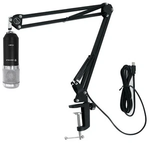 Rockville RCM01 Studio Recording Condenser Microphone Mic+Audio Technica Boom - Picture 1 of 12