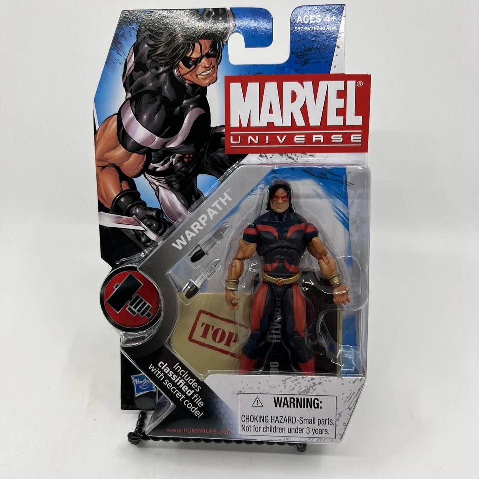 Hasbro 0653569442646 Marvel Universe 3 3/4 Series 2 Action Figure Warpath