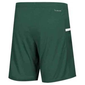 New Adidas Mens Medium Dark Green/White Team 19 Climacool Shorts DY8828 350358 - Picture 1 of 4