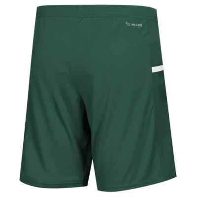New Adidas Mens Medium Dark Green/White Team 19 Climacool Shorts DY8828 350358 - Image 1 of 4