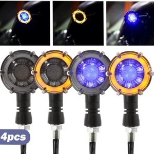 4PCS Bullet Turn Signals Light for Kawasaki Vulcan VN 750 800 900 1500 1600 1700 - Picture 1 of 12