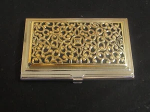 Brighton Silver Tone Credit Card Holder Case - Picture 1 of 5