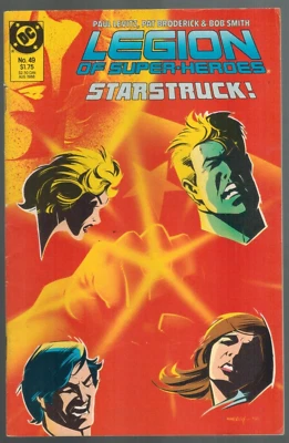 Legion of Super-Heroes 49 (1984 Baxter Series) Starfinger!   F/VF  DC Comic - Image 1 of 4
