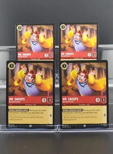 Disney Lorcana Mr. Snoops - Compañero traicionado 143/204 Reino de Jafar C 4 cartas - Imagen 1 de 1