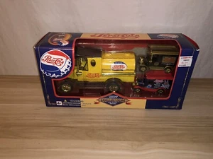 Pepsi Cola Custom Replica Collection Die Cast Metal Yellow Delivery Truck Bank - Picture 1 of 5
