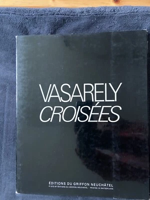 VICTOR VASARELY - MAPPE MIT 10 DRUCKGRAFIKEN - CROISEES - Sehr selten - Bild 1 von 4