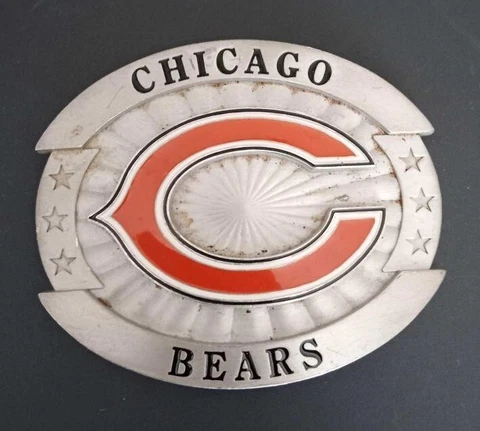 FOOTBALL NFL  BEARS TEAM SISKIYOU BELT BUCKLE 2005 OFB 005 Cover
