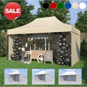 Faltpavillon Faltzelt 3x6m Partyzelt Gartenzelt Klappzelt Marktstand 3x3m 3x4,5m - Bild 1 von 41