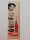 Clipping Pubblicità Advertising 1957 Rubra Un Famoso Prodotto Cirio