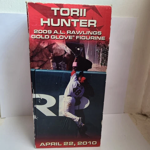 Torii Hunter Angels Baseball 2009 Rawlings Gold Glove Figurine SGA NEW Cover