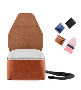 PU Leder Aufbewahrungshülle Tasche für Kopfhörer Kopfhörer Apple Airpods Pro 2019 - Bild 1 von 15