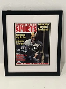 Bart Starr Autographed Framed Jan 1968 Complete Sports Magazine PSA/DNA Packers - Picture 1 of 7