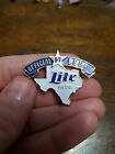 RARE 1997 TEXAS FIESTA MILLER LITE OFFICIAL BEER PIN VERY HARD TO FIND