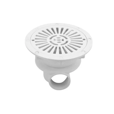 Swimming Pool Main Drain Cover Easy Installation Floor Drain Equipment White jFm - Image 1 of 4