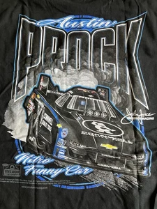 CAMISETA NHRA DRAG RACING OFICIAL AUSTIN PROCK COCHE DIVERTIDO TALLA XL - Imagen 1 de 4