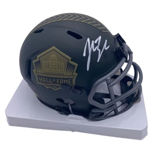 John Lynch 25 Salute To Service Alternate Signed Mini Helmet Tampa Bay Bucs BAS - Picture 1 of 4