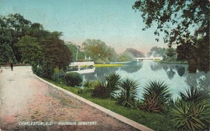 Postcard Magnolia Cemetery Charleston South Carolina SB DB Early 1900s - Picture 1 of 2
