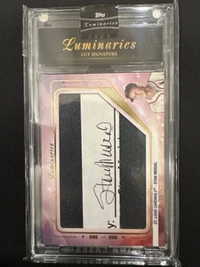 2024 Topps Luminaries Stan Musial Cut Signature 1/1 Auto Cardinals HOF - Picture 1 of 11