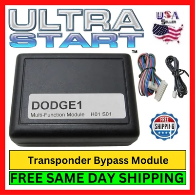 Car Alarm Door Lock Control & Bypass Module Ultrastart Dodge1 Remote Start Truck - Image 1 of 4