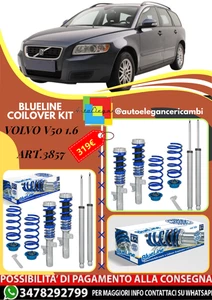 🎀Art.3857 Kit assetto sportivo a ghiera BlueLine adatto per Volvo V50 1.6🎀 - Imagen 1 de 4