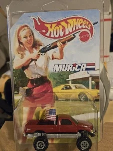 Custom hot wheel and custom card Dodge 1500. And protector. - Picture 1 of 6