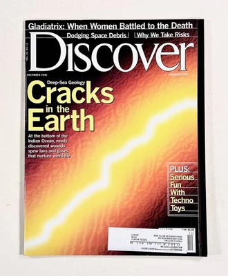 2001 Dec DISCOVER Deep Sea Vent Expedition WOMEN GLADIATORS leeches in medicine  Foto 1 de 4