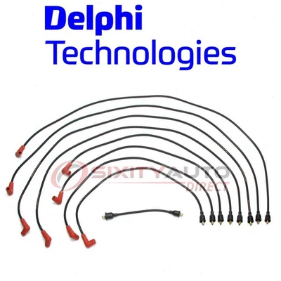 Delphi Spark Plug Wire Set for 1966-1972 Chevrolet C20 Pickup 5.0L 5.3L 5.7L xl - Image 1 of 4