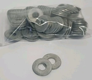 (1 LB 90+/-) 5/16" SAE Flat Washers Galvanized 7/8" OD - Picture 1 of 1