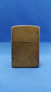 Encendedor Zippo 17 LATÓN MACIZO - Imagen 1 de 11