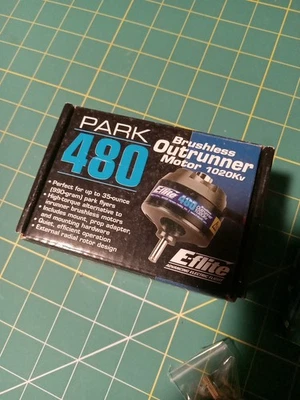 Eflite Park 480 Brushless Outrunner Electric RC Airplane Motor 1020kv EFLM1505 - Image 1 of 4