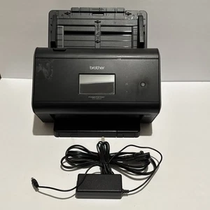 Brother ADS-2800W Wireless Document Scanner Tested Working W/ Power - Picture 1 of 6