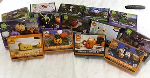 Docrafts Needle Felting Kit PUMPKIN CAT BAT WITCH DOG GHOST etc- 14 designs NEW! - Picture 1 of 29