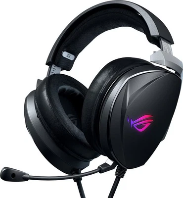 Asus ROG Theta 7.1 Sound, USB-C, RGB Gaming Headset. Schwarz. Bitte lesen. - Bild 1 von 4