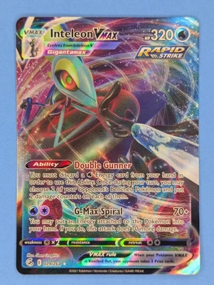 Inteleon VMAX 079/264 Pokémon TCG Ultra Rare SWSH08: Fusion Strike Near Mint - Image 1 of 2