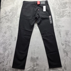 Jeans Levis 511 uomo 31x32 nero elasticizzato slim fit gamba affusolata denim pantalone nuovo - Foto 1 di 13