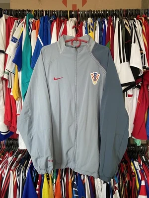 CROATIA 2004 2006 FOOTBALL SOCCER TRACK JACKET NIKE TOTAL90 sz 2XL MEN - Image 1 of 4