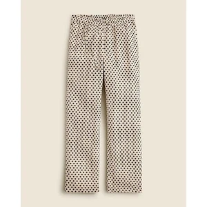 Neu mit Etikett J Crew Soleil Hose 100 % Leinen gepunktet Kordelzug hoher Bund Größe XS Karriere - Bild 1 von 10