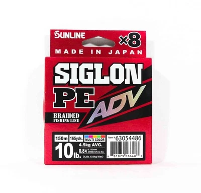 Sunline P.E Line X8 Siglon Advance 150M P.E 0.8 10LB Multi (6483) Foto 1 de 4