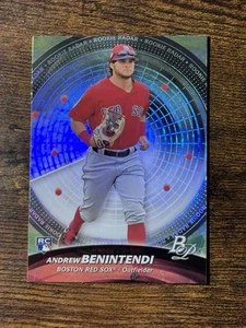 2017 Boston Red Sox ROOKIE Andrew Benintendi Topps Bowman Platinum ROOKIE RADAR - Picture 1 of 2