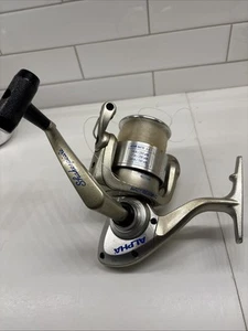 Shakespeare Alpha 60 Spinning Reel Ball Bearings Vintage Fishing - Picture 1 of 8